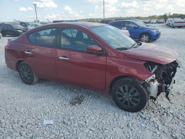 3N1CN7APXKL843361 - 2019 NISSAN VERSA S RED photo 4