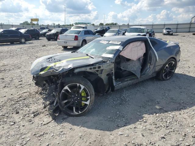 1G1FH1R73M0124612 - 2021 CHEVROLET CAMARO SS GRAY photo 1