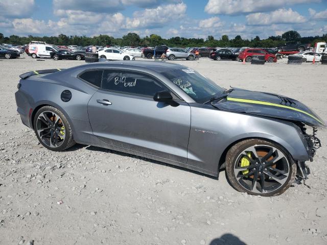 1G1FH1R73M0124612 - 2021 CHEVROLET CAMARO SS GRAY photo 4
