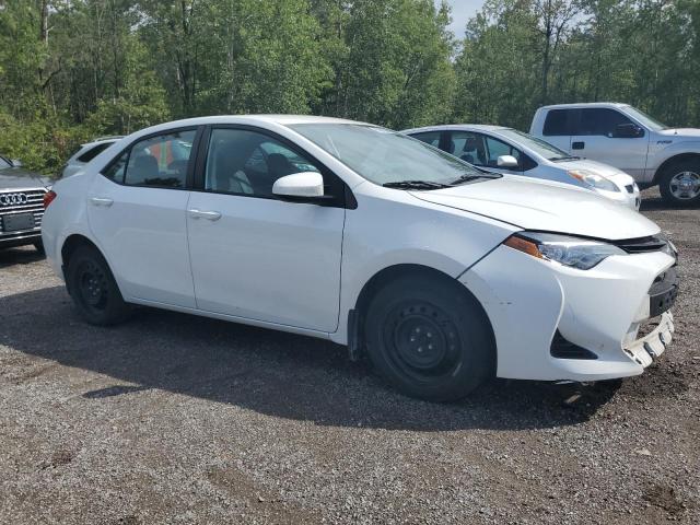 2T1BURHEXHC753893 - 2017 TOYOTA COROLLA L WHITE photo 4