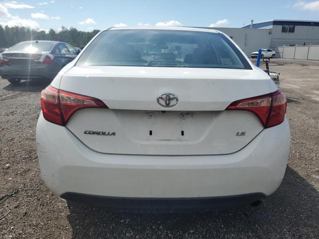 2T1BURHEXHC753893 - 2017 TOYOTA COROLLA L WHITE photo 6