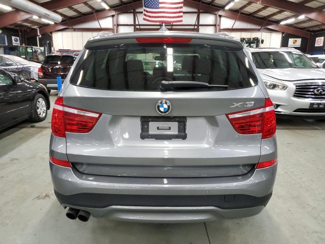 5UXWX9C32H0T20494 - 2017 BMW X3 XDRIVE28I GRAY photo 6