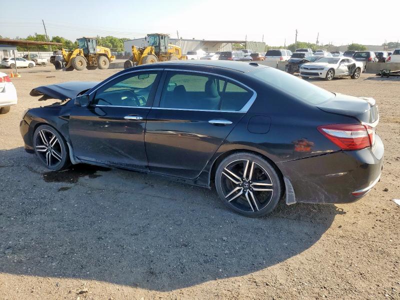 1HGCR2F75GA121390 - 2016 HONDA ACCORD EX BLACK photo 2