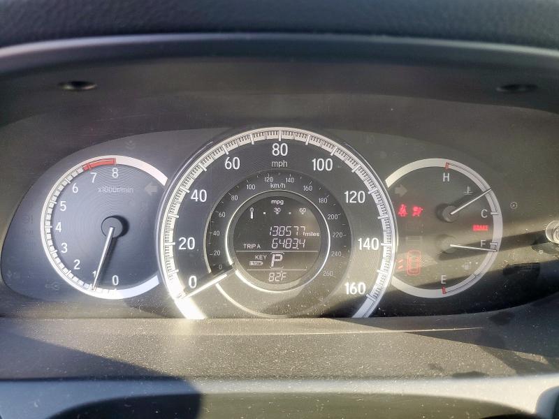 1HGCR2F75GA121390 - 2016 HONDA ACCORD EX BLACK photo 9