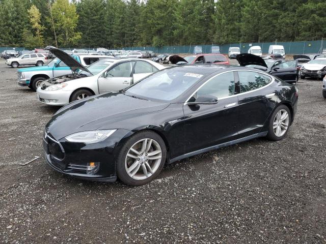 5YJSA1E29FF103305 - 2015 TESLA MODEL S Negro foto 1