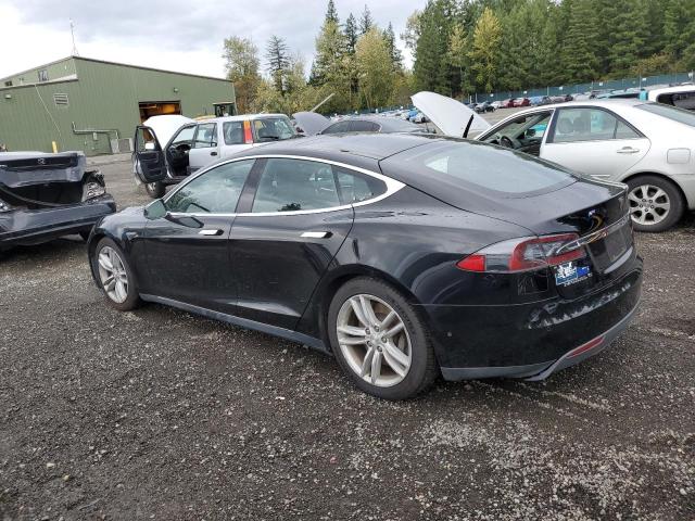 5YJSA1E29FF103305 - 2015 TESLA MODEL S Negro foto 2