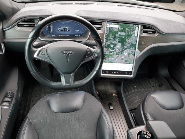 5YJSA1E29FF103305 - 2015 TESLA MODEL S Negro foto 8
