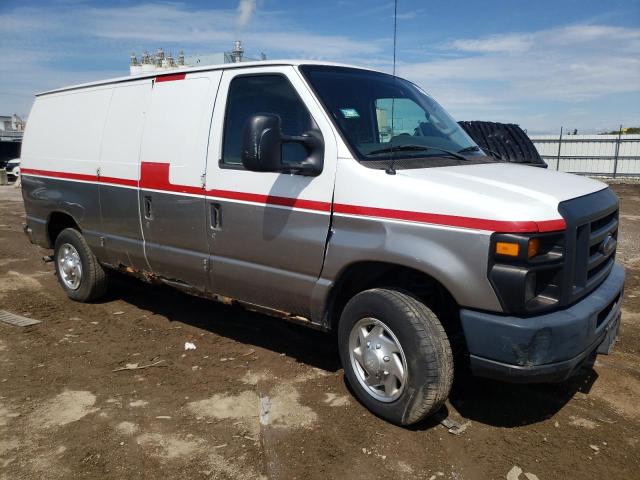 1FTNE1EW7DDA44070 - 2013 FORD ECONOLINE E150 VAN WHITE photo 4