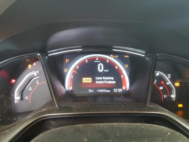 SHHFK7H93MU201252 - 2021 HONDA CIVIC SPORT TOURING ნაცრისფერი ფოტო 9