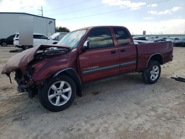 5TBRT34173S435952 - 2003 TOYOTA TUNDRA ACCESS CAB SR5 BURGUNDY photo 1