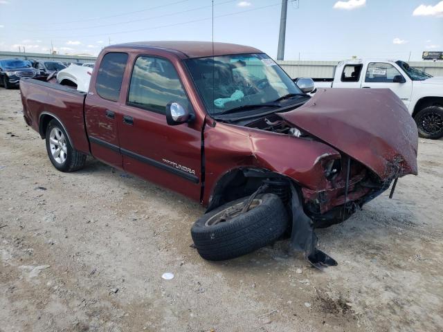 5TBRT34173S435952 - 2003 TOYOTA TUNDRA ACCESS CAB SR5 BURGUNDY photo 4