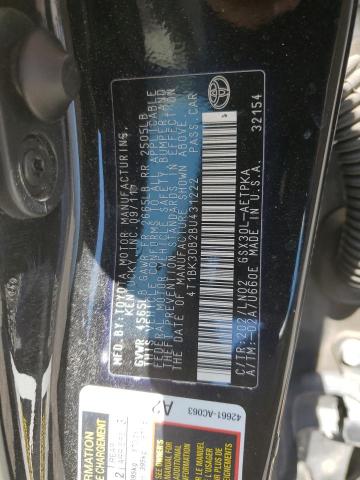 4T1BK3DB2BU431222 - 2011 TOYOTA AVALON BASE 黑色 照片 12