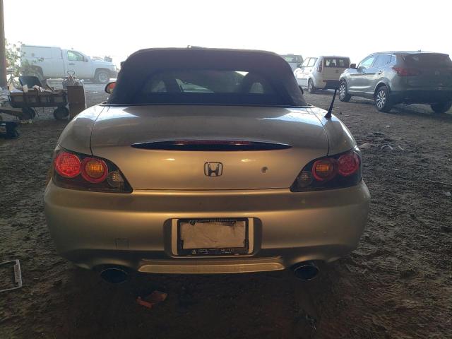 JHMAP21485S007172 - 2005 HONDA S2000 GRAY photo 6