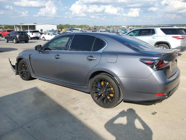 JTHBP1BL7KA002857 - 2019 LEXUS GS-F GRAY photo 2