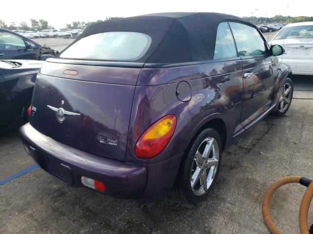 3C3AY75SX5T524240 - 2005 CHRYSLER PT CRUISER GT PURPLE photo 3