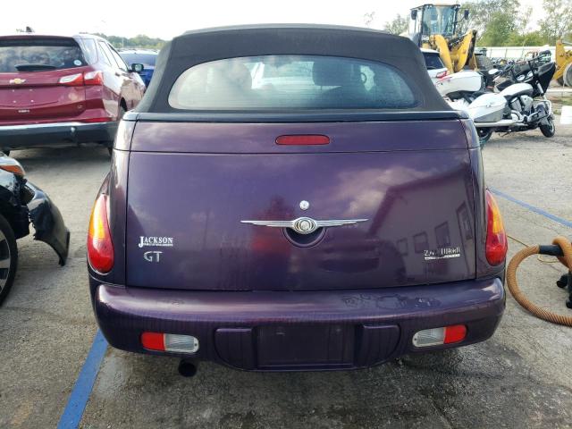 3C3AY75SX5T524240 - 2005 CHRYSLER PT CRUISER GT PURPLE photo 6