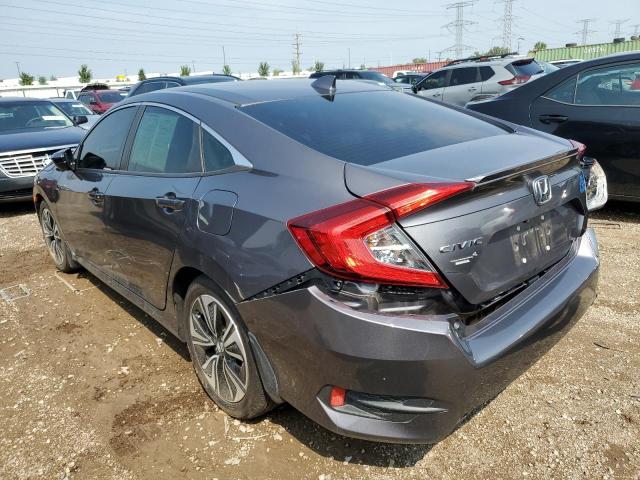 2HGFC1F78HH657021 - 2017 HONDA CIVIC EXL CHARCOAL photo 2