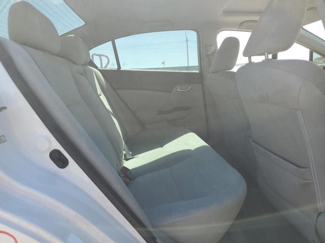 19XFB2F87CE378423 - 2012 HONDA CIVIC EX WHITE photo 10