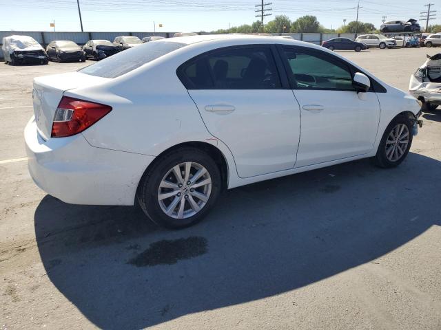 19XFB2F87CE378423 - 2012 HONDA CIVIC EX WHITE photo 3