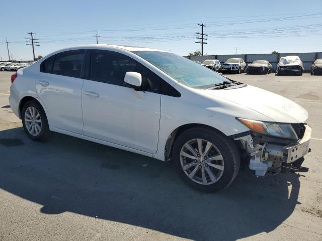 19XFB2F87CE378423 - 2012 HONDA CIVIC EX WHITE photo 4
