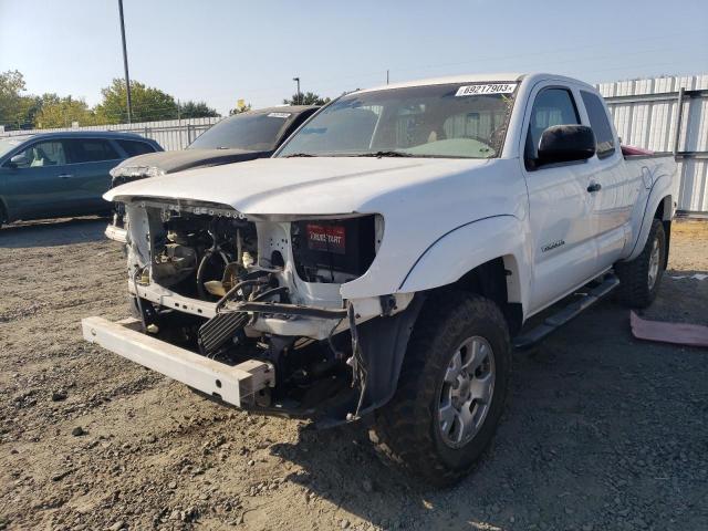 5TETU62N16Z180286 - 2006 TOYOTA TACOMA PRERUNNER ACCESS CAB WHITE photo 1