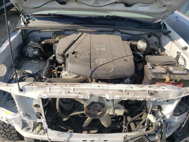 5TETU62N16Z180286 - 2006 TOYOTA TACOMA PRERUNNER ACCESS CAB WHITE photo 11