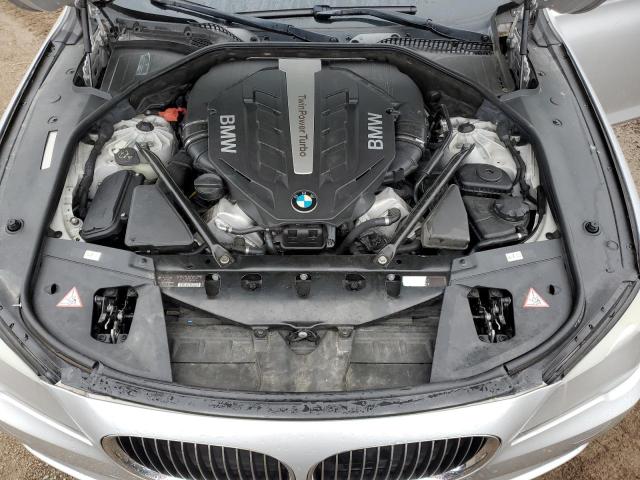 WBAKC8C58CC435595 - 2012 BMW 750 LXI SILVER photo 11