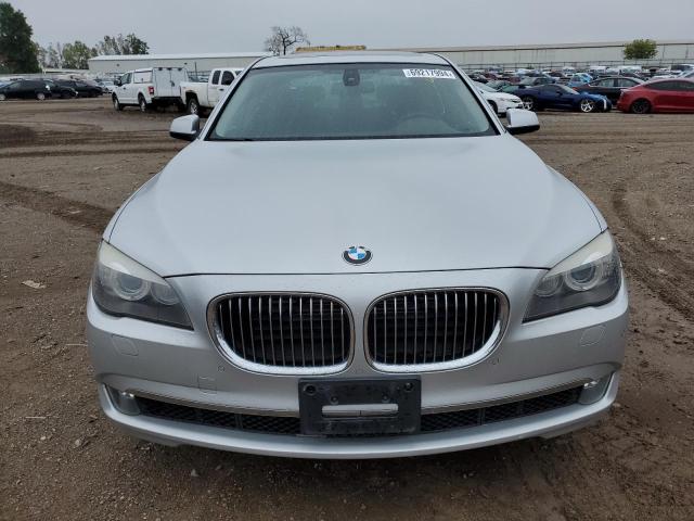 WBAKC8C58CC435595 - 2012 BMW 750 LXI SILVER photo 5