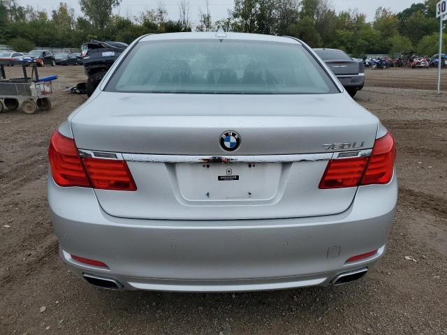 WBAKC8C58CC435595 - 2012 BMW 750 LXI SILVER photo 6