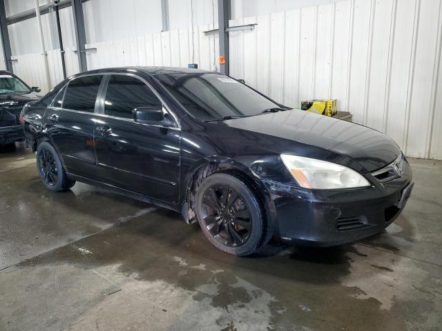 1HGCM56797A195668 - 2007 HONDA ACCORD EX BLACK photo 4