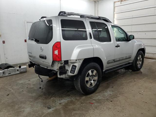 5N1AN0NW7BC513861 - 2011 NISSAN XTERRA OFF ROAD SILVER photo 3