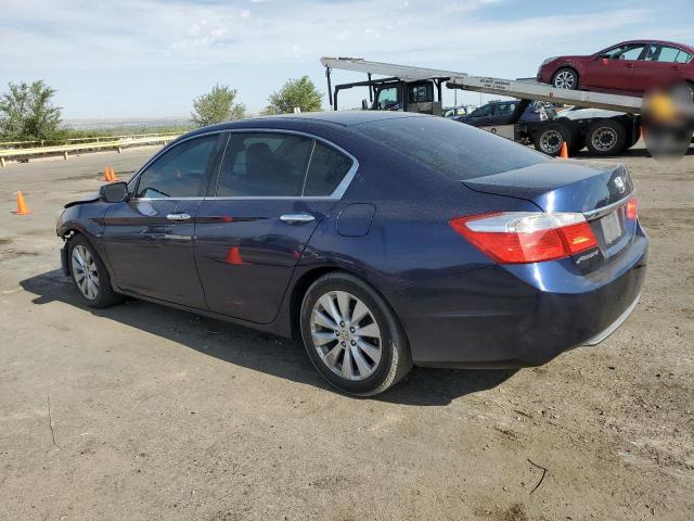 1HGCR2F79DA113451 - 2013 HONDA ACCORD EX BLUE photo 2