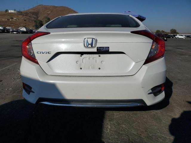 2HGFC2F66LH600869 - 2020 HONDA CIVIC LX WHITE photo 6