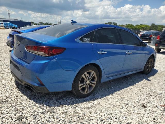 5NPE34AF8JH638993 - 2018 HYUNDAI SONATA SPORT 蓝色 照片 3