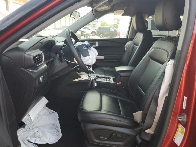 1FMSK8DH9NGC04498 - 2022 FORD EXPLORER XLT Бордовый фото 7