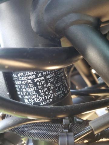 ML5EXER11PDA88812 - 2023 KAWASAKI EX650 R Жасыл фото 10