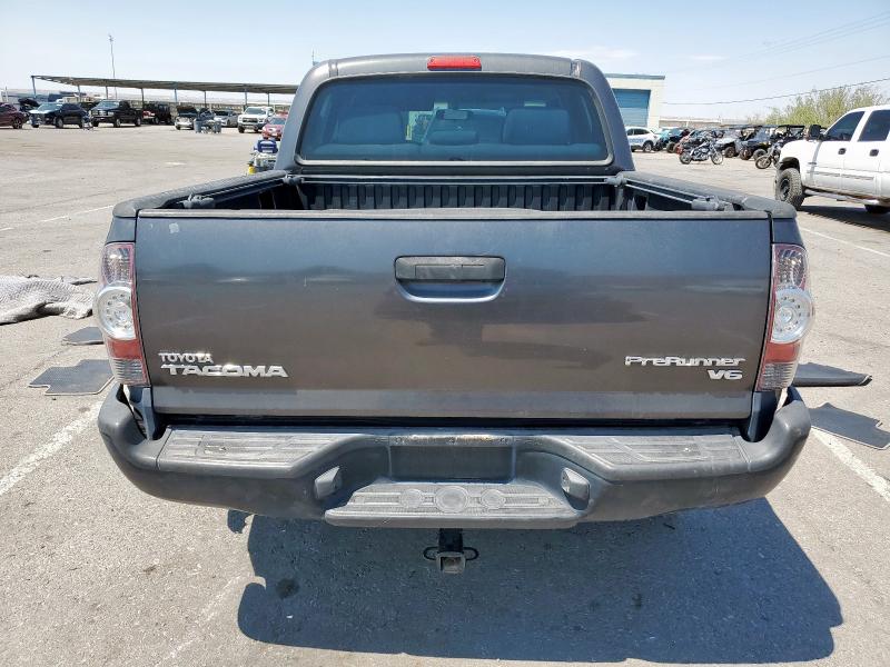 5TFJU4GN4BX006217 - 2011 TOYOTA TACOMA DOUBLE CAB PRERUNNER GRAY photo 6