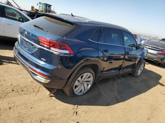 1V26C2CA5LC203288 - 2020 VOLKSWAGEN ATLAS CROS SE Синий фото 3