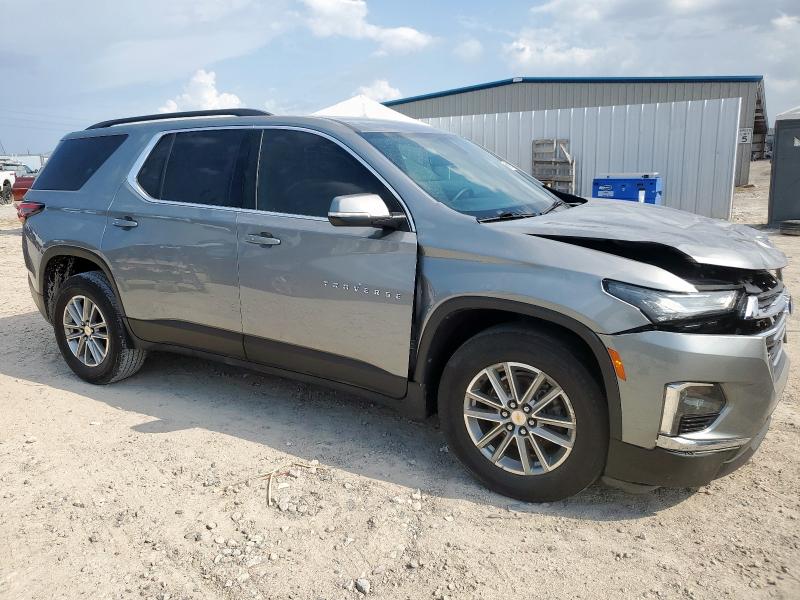 1GNERGKW6PJ213617 - 2023 CHEVROLET TRAVERSE LT GRAY photo 4