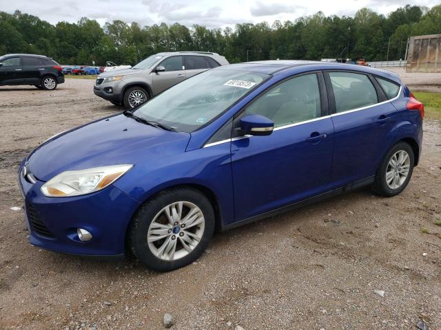 1FAHP3M25CL334125 - 2012 FORD FOCUS SEL BLUE photo 1