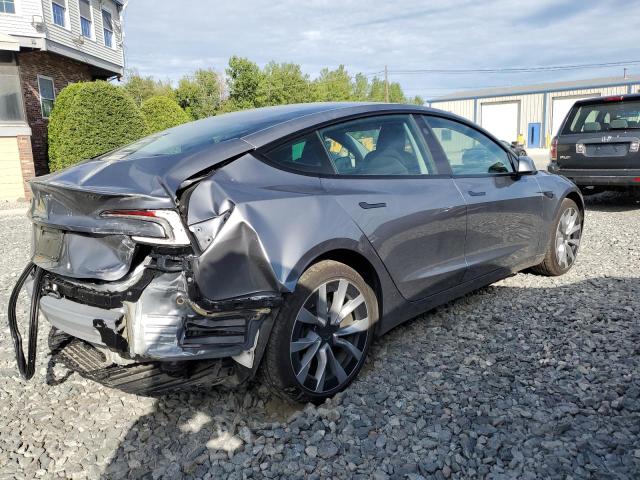 5YJ3E1EA6RF862207 - 2024 TESLA MODEL 3 Gris photo 3