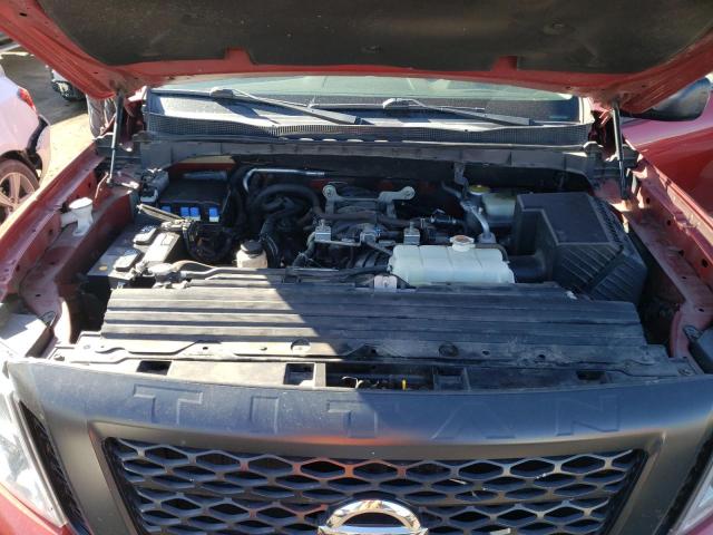 1N6AA1RP8JN504868 - 2018 NISSAN TITAN XD S RED photo 11