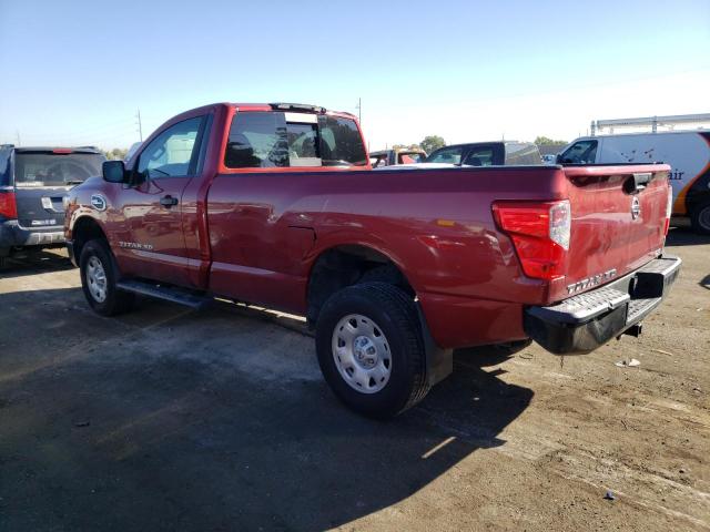 1N6AA1RP8JN504868 - 2018 NISSAN TITAN XD S RED photo 2