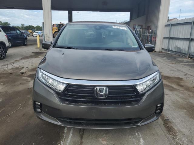 5FNRL6H99NB048741 - 2022 HONDA ODYSSEY ELITE GRAY photo 5