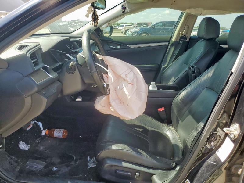 2HGFC1F73GH654168 - 2016 HONDA CIVIC EXL შავი ფოტო 7