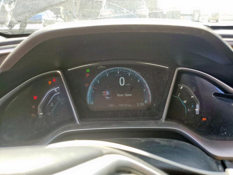 2HGFC1F73GH654168 - 2016 HONDA CIVIC EXL შავი ფოტო 9