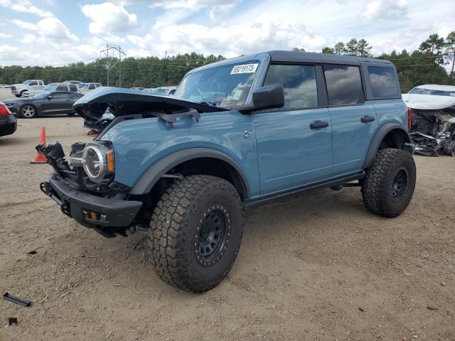 1FMDE5BH5NLB74277 - 2022 FORD BRONCO BASE BLUE photo 1