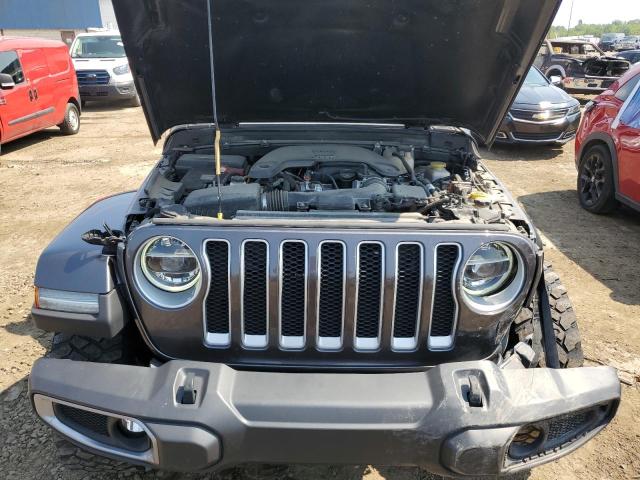 1C4HJXEG5MW584607 - 2021 JEEP WRANGLER U SAHARA GRAY photo 11