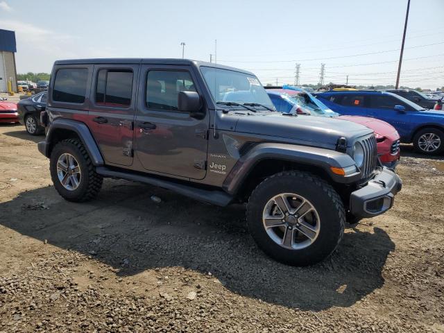 1C4HJXEG5MW584607 - 2021 JEEP WRANGLER U SAHARA GRAY photo 4