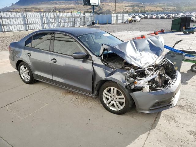 3VW167AJ1JM227616 - 2018 VOLKSWAGEN JETTA S GRAY photo 4